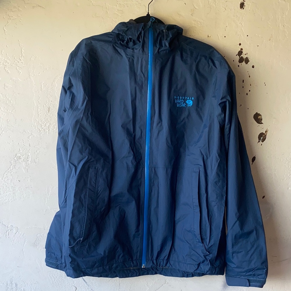 Mountain Hardwear Men's Navy Windbreaker